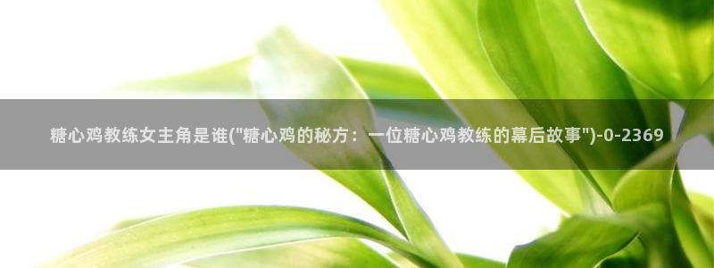 糖心vlog,